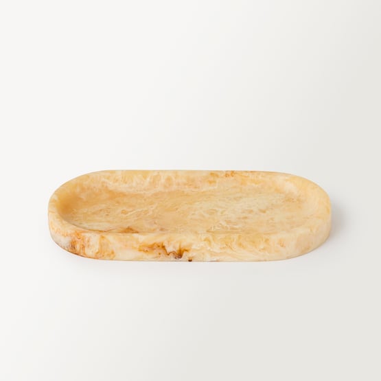 Arto Caramel Resin Tray