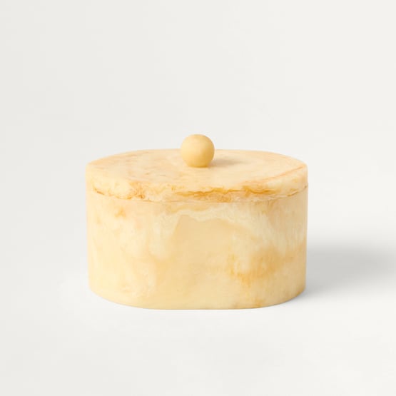 Arto Caramel Resin Jewellery Box