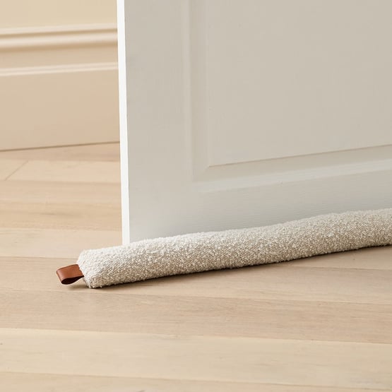 Boucle Cream Draught Stop