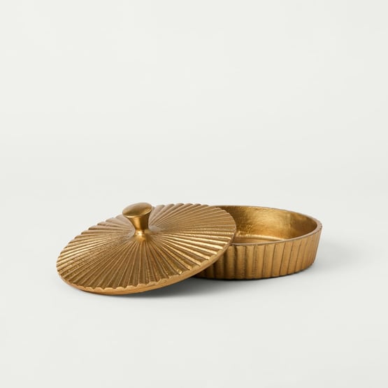 Eclat Gold Trinket Box