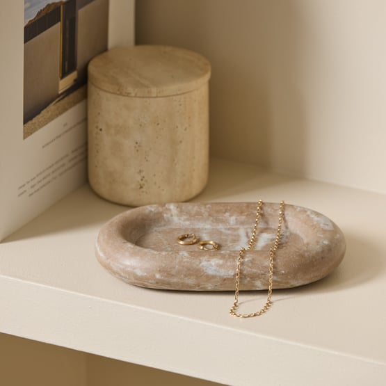 Marmo Toronto Marble Pill Dish