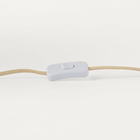 Addie Natural Raffia Scallop Shade Floor Light