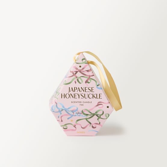 Bow & Bright Japanese Honeysuckle Clear Candle 70g