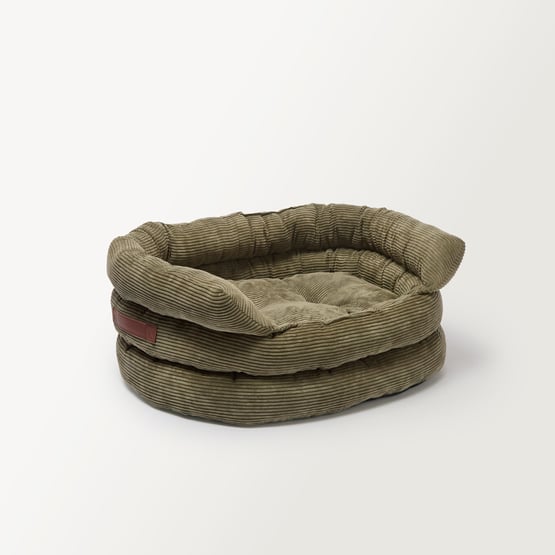 Ziggy Forest Corduroy Pet Bed