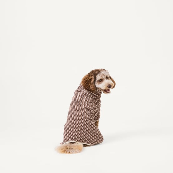 European Chocolate Multi Turkish Cotton Izmir Drying Jacket