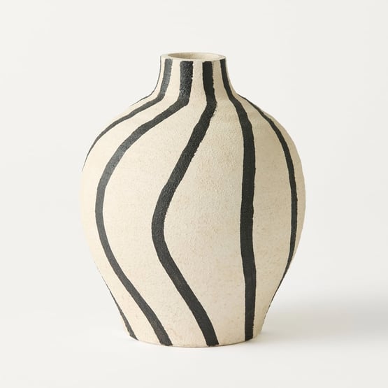 Stazie Natural Stripe Vase
