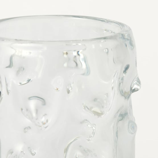 Arki Clear Glass Large Vase