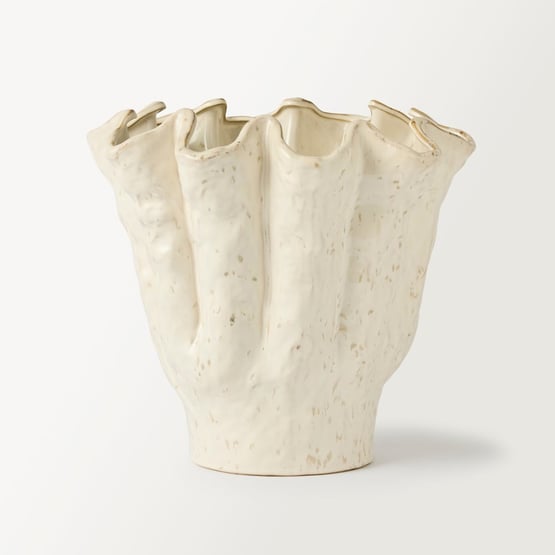 Maison White Medium Pot