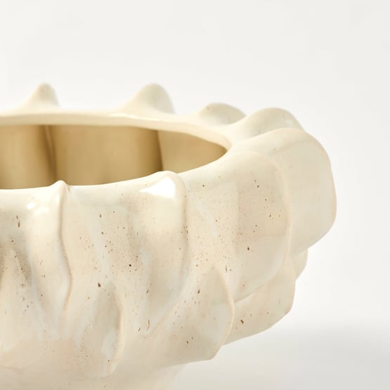 Delfini White Small Pot