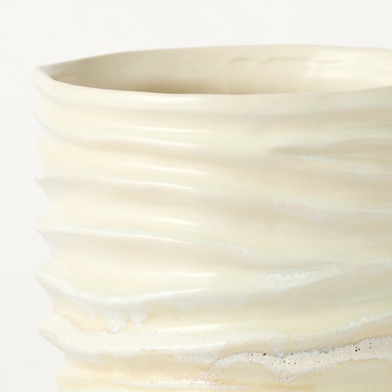 Bilbao White Small Pot
