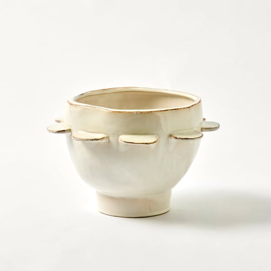 Chloe White Extra Small Pot