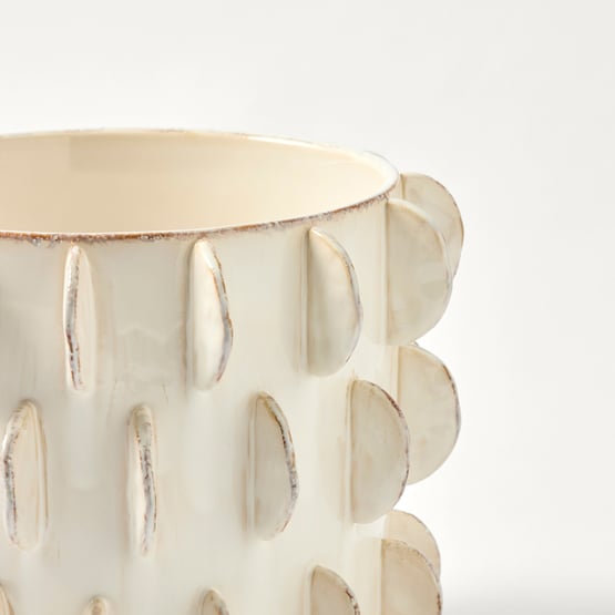 Madrid White Small Pot