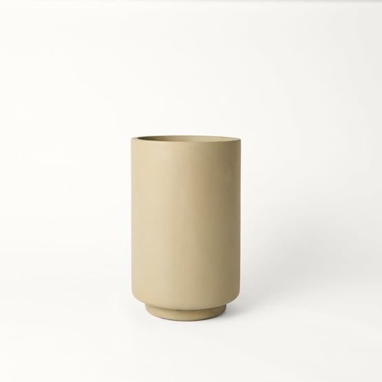 Clovelly Taupe Moss Pot