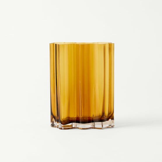 Rivoli Amber Vase
