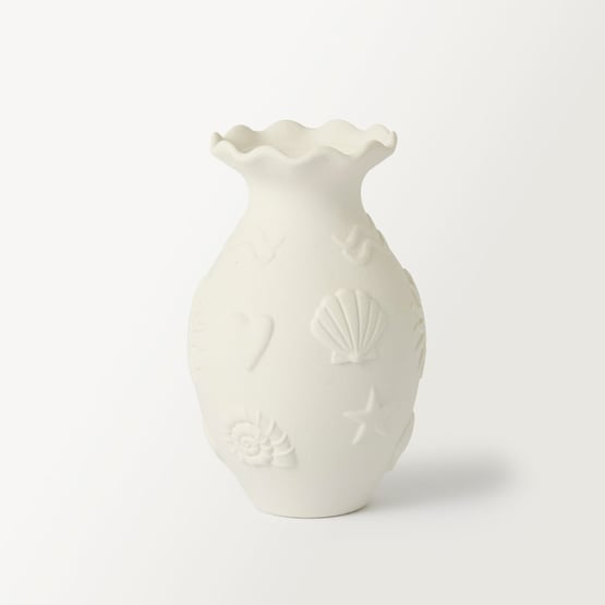 Soleada White Vase
