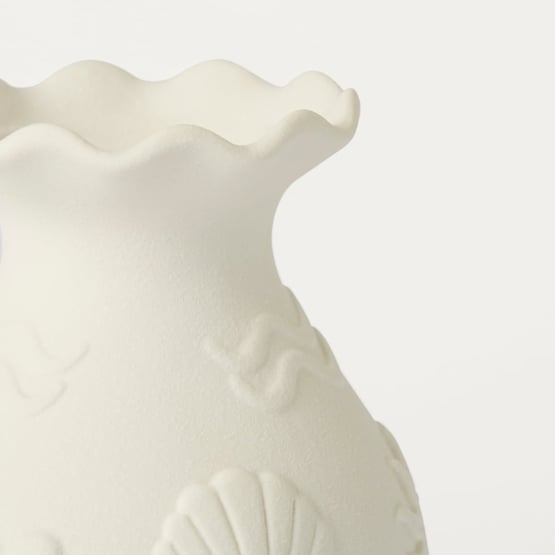 Soleada White Vase