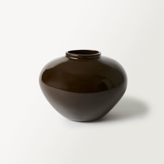 Bailey Brown Gloss Vase