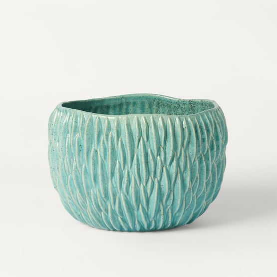 Maldives Blue & Green Extra Small Pot