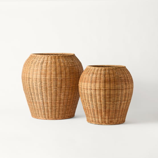 Provence Natural Rattan Pot