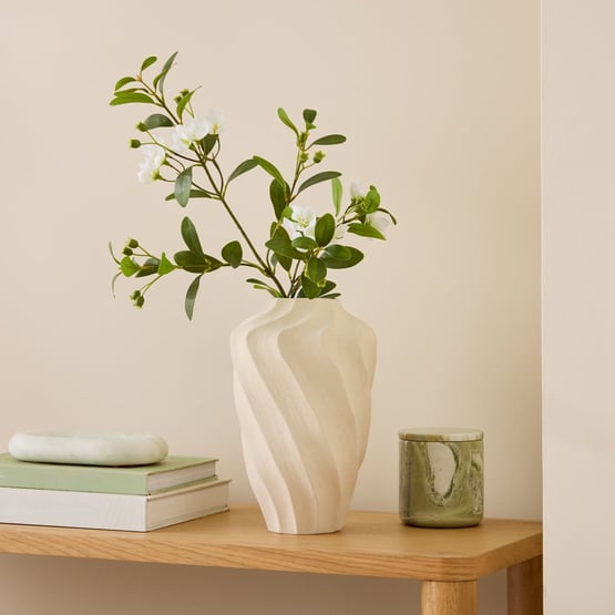 Downy Rose Myrtle White Stem