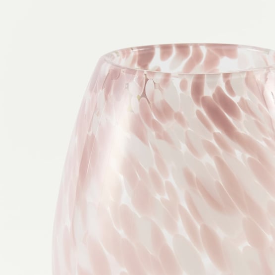 Sakura Pink Speckle Medium Vase