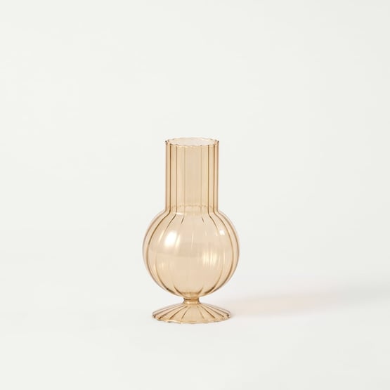 Sophia Sepia Rounded Vase