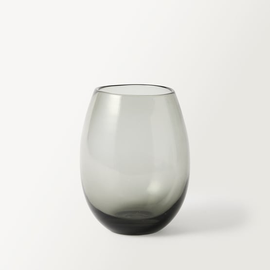 Vetro Smoke Grey Mdium Vase 