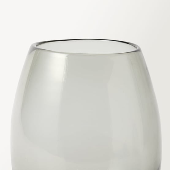 Vetro Smoke Grey Mdium Vase 