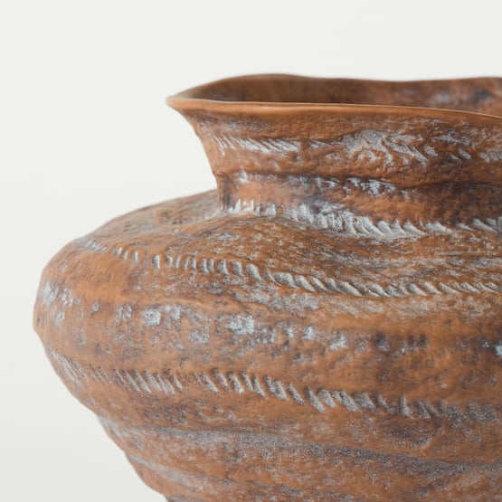 Alexandria Stone Short Vase