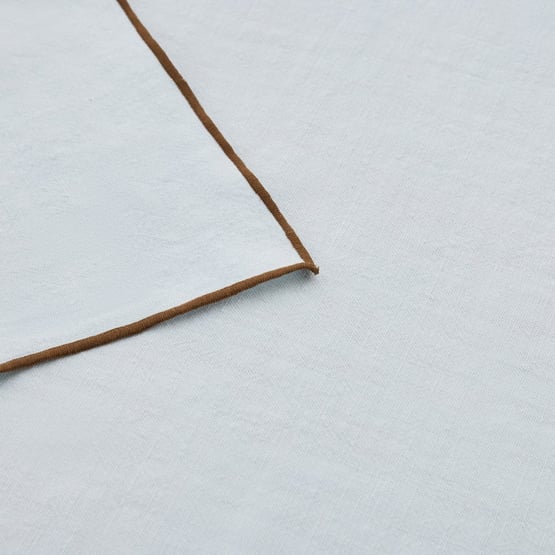 Lulu Blue & Brown Tablecloth