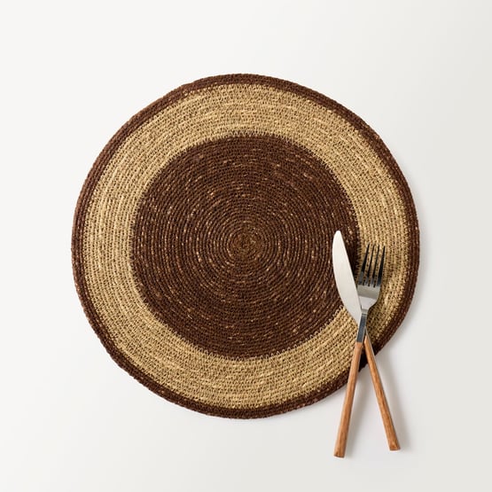 Bowie Chocolate Placemat Pack of 2
