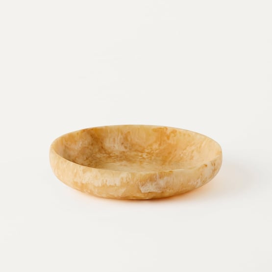 Arto Caramel Resin Medium Bowl