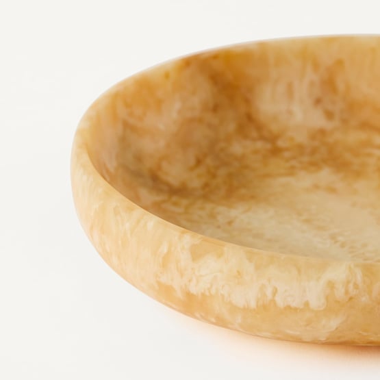Arto Caramel Resin Medium Bowl