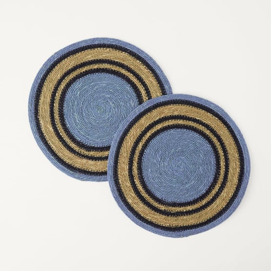 Mali Blue Placemats Pack of 2