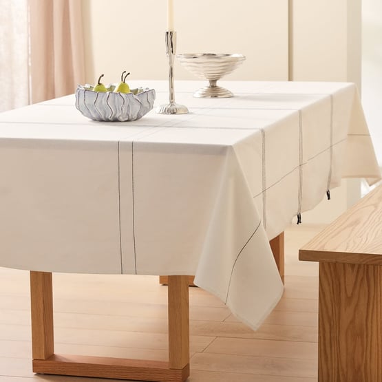 Selene Navy Tablecloth