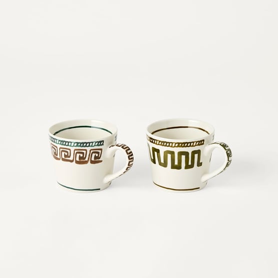 Artefact Green Mug Set of 2