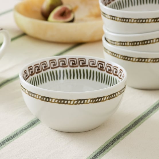 Artefact Green Cereal Bowl Set of 4 
