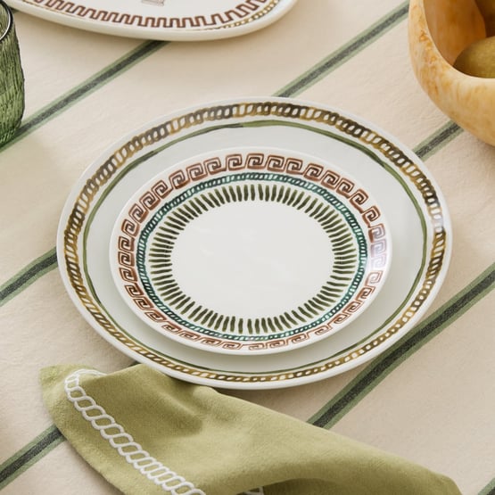 Artefact Green Side Plate Set of 4