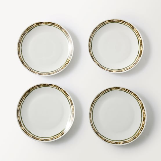 Artefact Green Dinner Plate Set of 4
