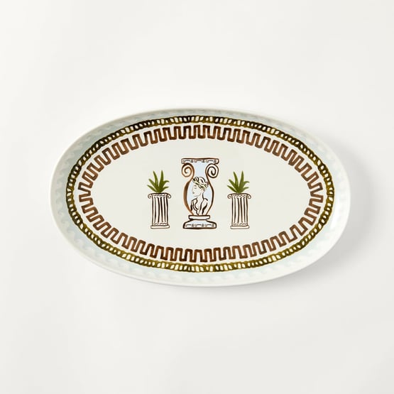 Artefact Green Oval Platter