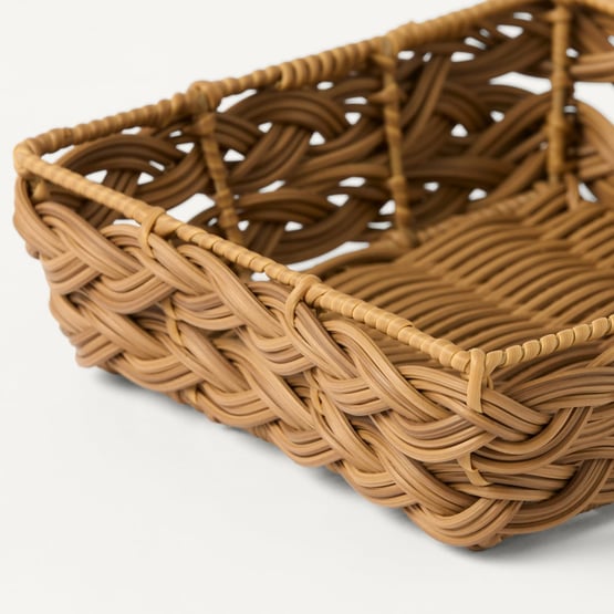 Plait Natural Woven Napkin Holder