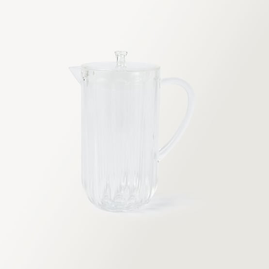 Airlie Clear Fluted Jug
