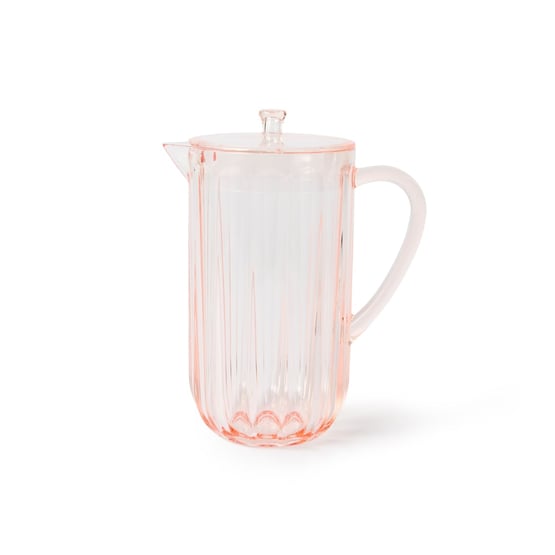 Airlie Pink Fluted Jug