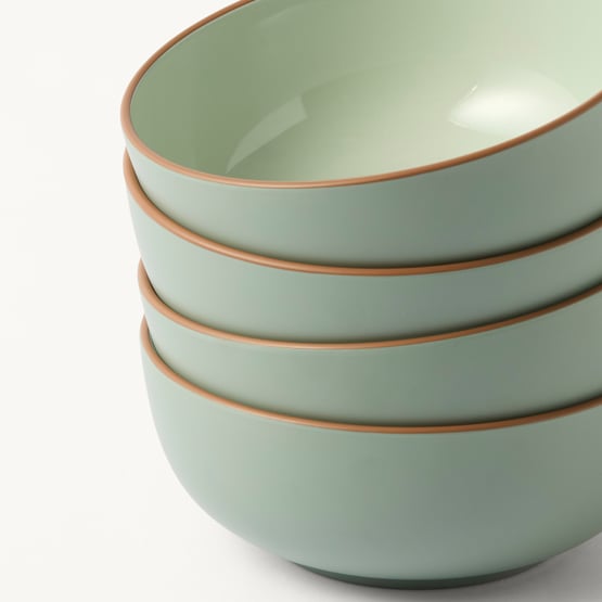 Finley Green Cereal Bowls Pack of 4