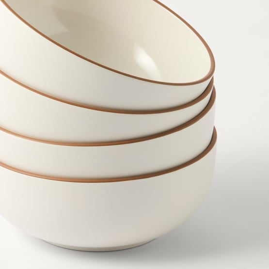Finley Ivory Cereal Bowls Pack of 4