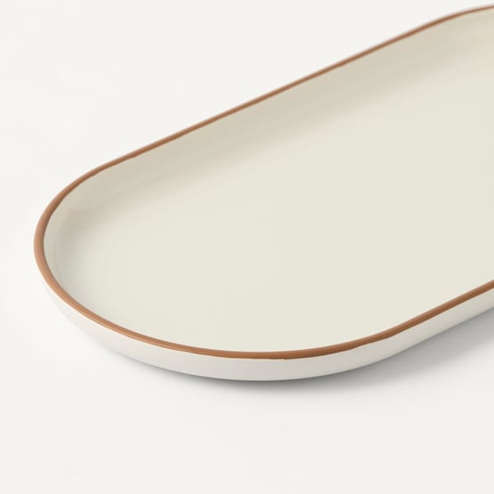 Finley Ivory Oblong Platter