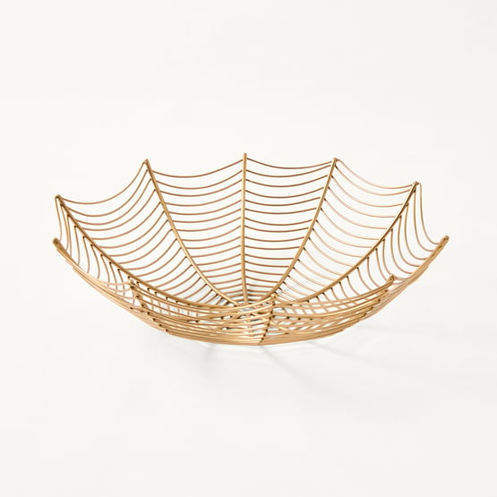 Spiderweb Gold Bowl 