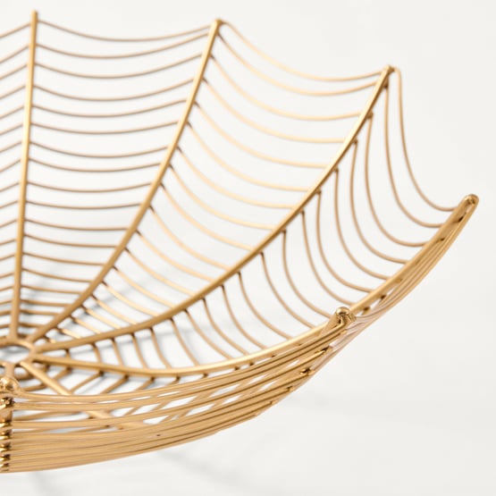 Spiderweb Gold Bowl 