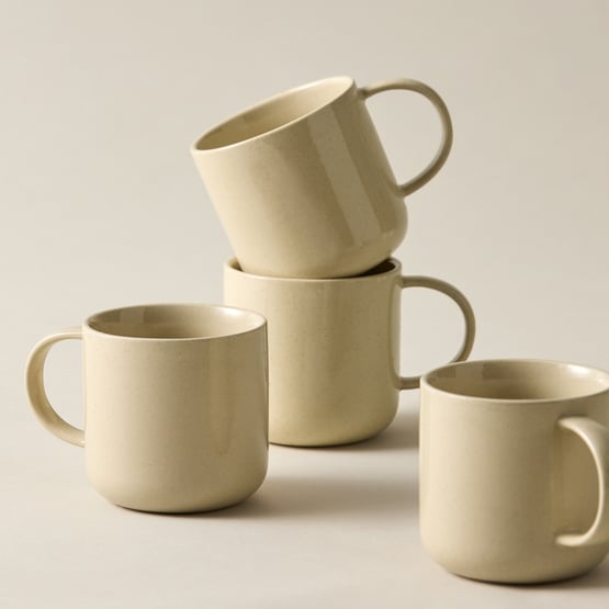 Marion Natural Mugs Pack of 4