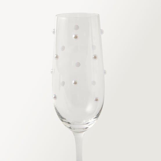 Pearl White Flute Pack of 2